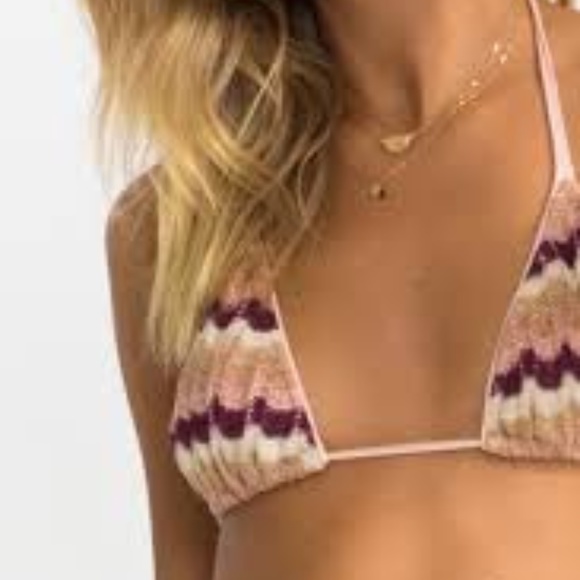 SUBOO Blush Ombre Knit String Bikini - Picture 7 of 7